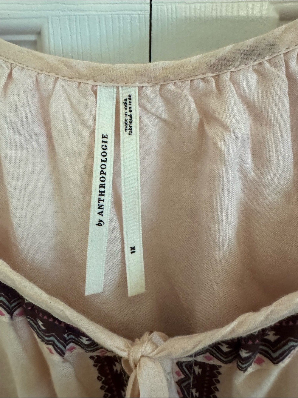 Anthropologie Dusty Blush Floral Sommerset Maxi Dress - Picture 4 of 5